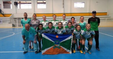 Equipe feminina de futsal de Xaxim venceu Serra Alta por 1 a 0