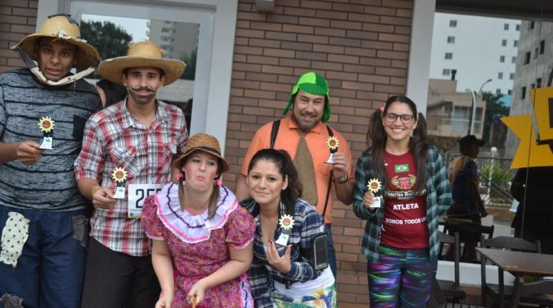 Grupo de Corredores Taurus Runners promoveu saúde e diversão a crianças e adultos de Xaxim