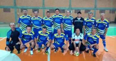 O Campeonato de Futsal Masculino, categoria Quarentinha, também contou com competições nesta terça-feira (28)