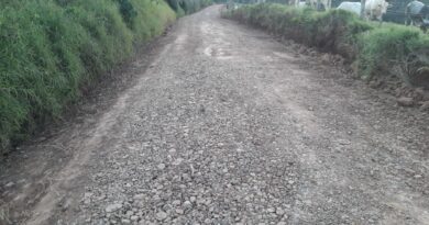 Estrada foi revitalizada na última semana no interior do município
