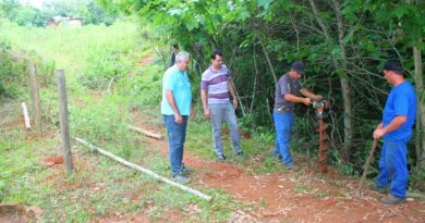 Construção de cerca visa proteger a nascente do Rio Jacutinga